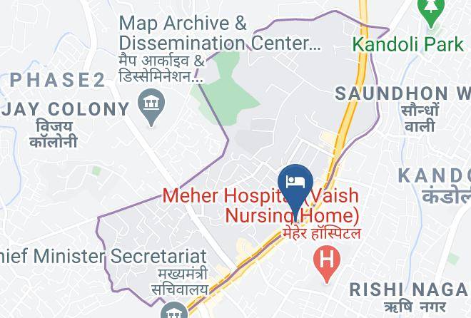 Dehradun - Hotel Madhuban Maps