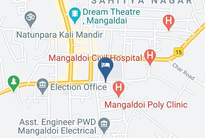 Mangaldai - Hotel Madhuban Maps