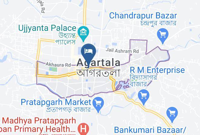 Agartala - Hotel Madhushree Maps