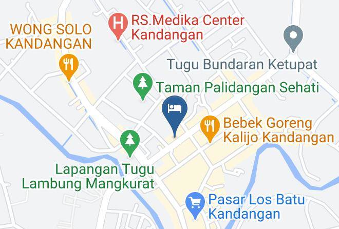 South Hulu Sungai Regency - Hotel Madina Maps