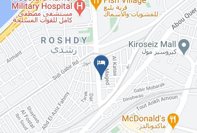 Alexandria - Hotel Madinah Maps