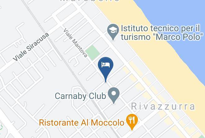 Rimini - Hotel Madison Maps