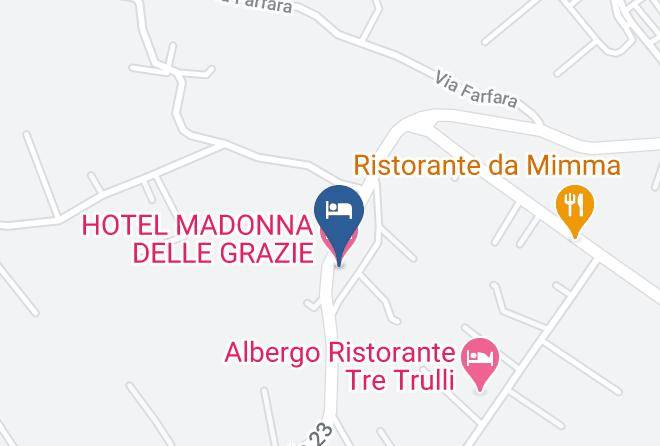 Brindisi - Hotel Madonna Delle Grazie Maps