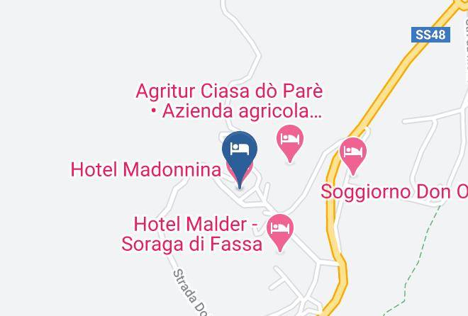 Trento - Hotel Madonnina Maps