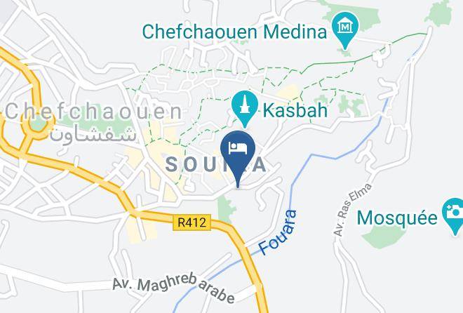 Chefchaouen - Hotel Madrid Maps