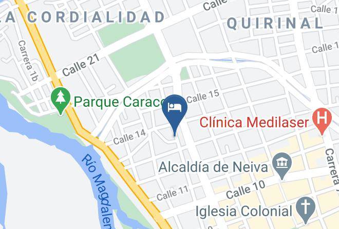 Neiva - Hotel Madrid Deluxe Neiva Maps