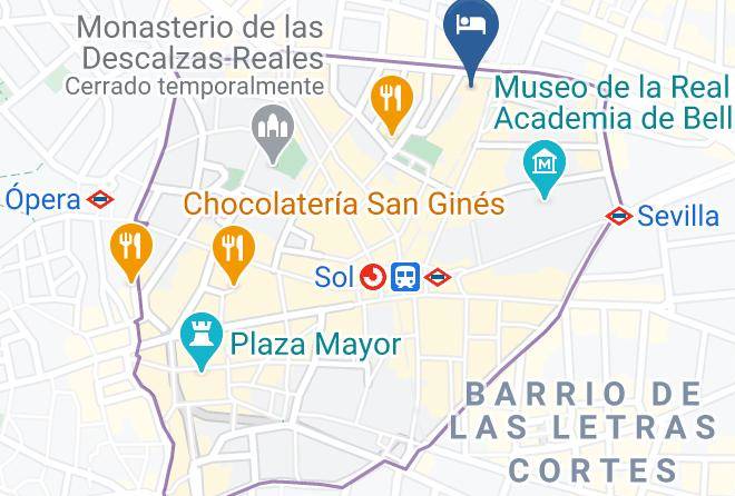 Madrid - Hotel Madrid Gran Via 25 Affiliated By Melia Maps