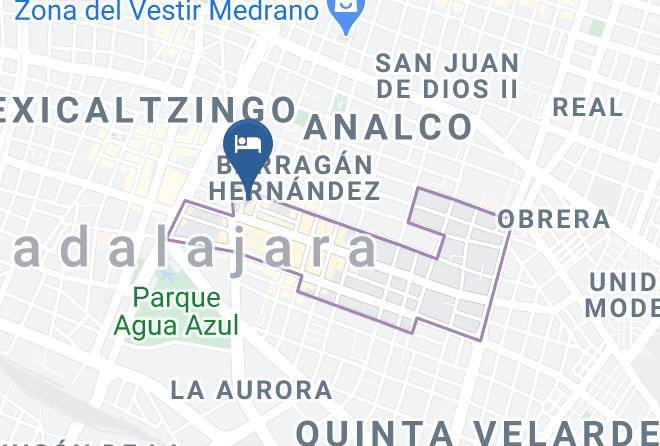 Guadalajara - Hotel Madrid Maps