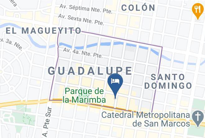Tuxtla Gutierrez - Hotel Madrid Maps