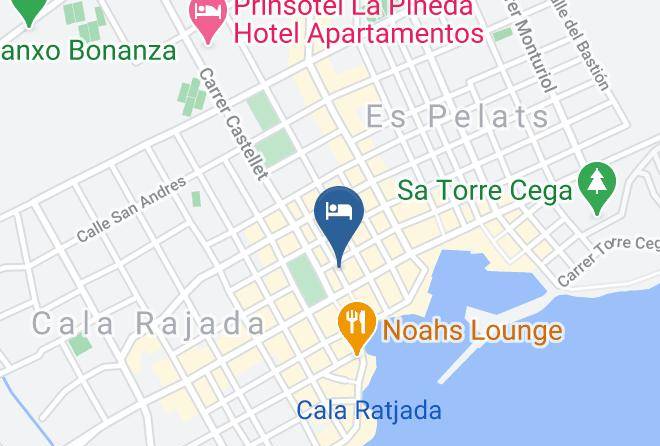 Baleares - Hotel Madrilena Maps