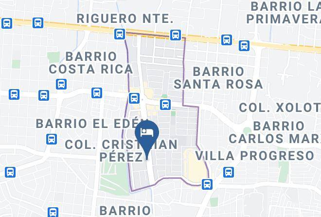 Managua - Hotel Madriz Maps