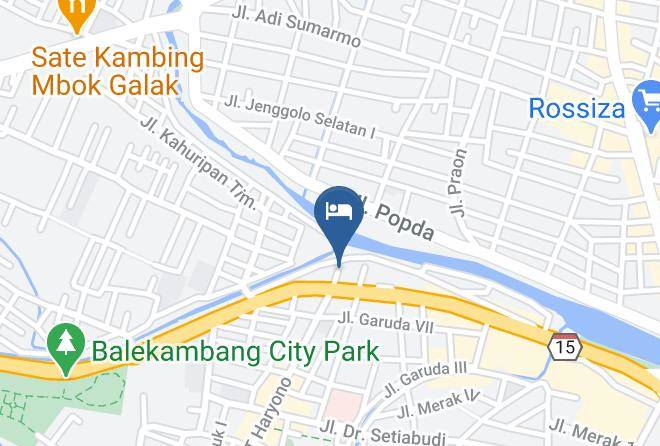 Hotel Madu Asrie Map