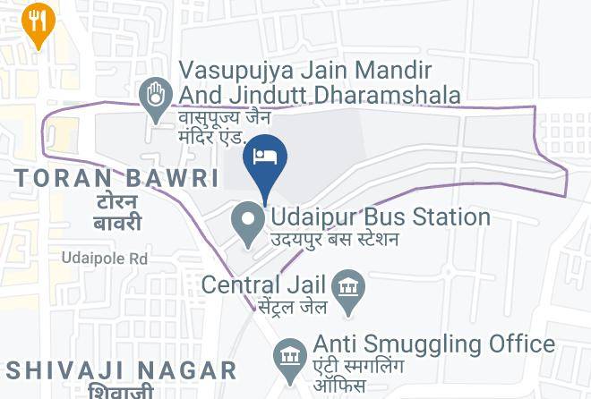 Udaipur - Hotel Madurai Maps