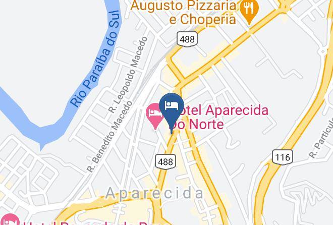 Aparecida - Hotel Mae Rainha Maps