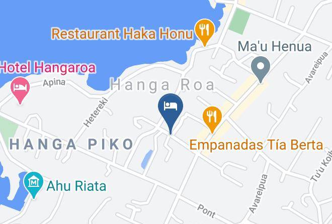 Hotel Maea Hare Repa Map