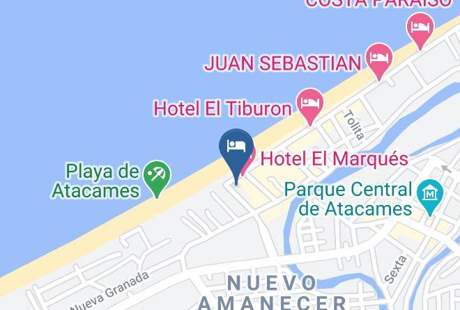 Atacames - Hotel Maesjhu Maps