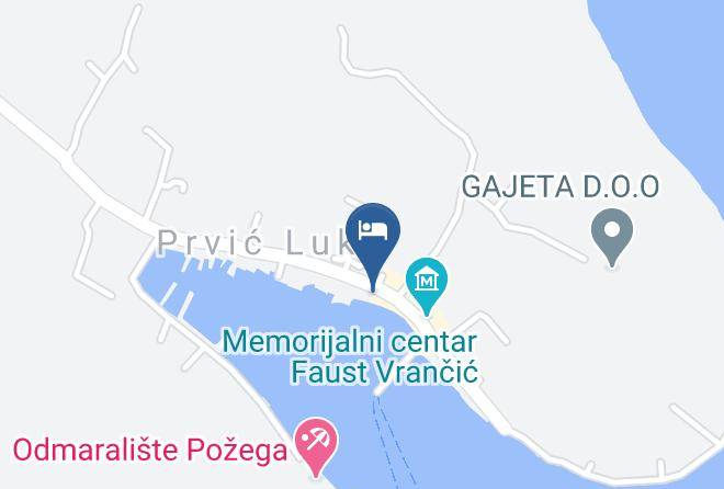 Vodice - Hotel Maestral Maps