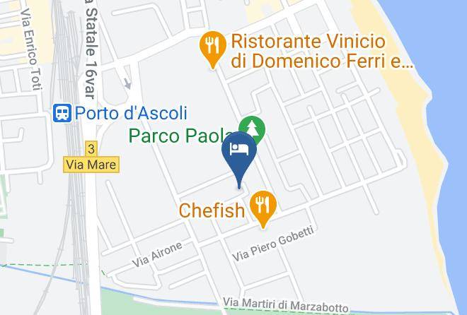 Hotel Maestrale Map