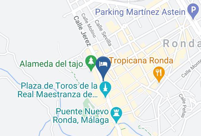 Malaga - Hotel Maestranza Ronda Maps