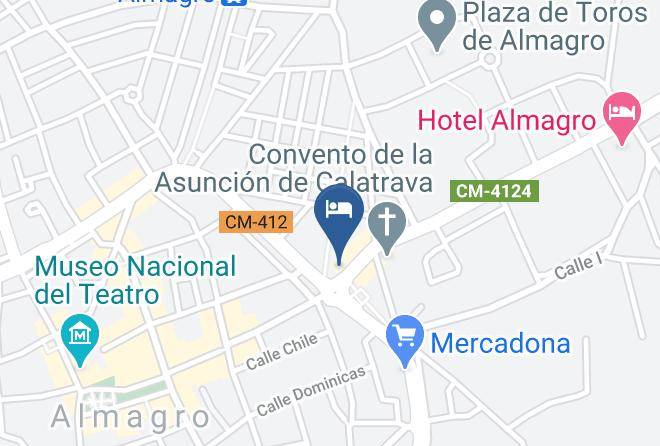 Ciudad Real - Hotel Maestrazgo De Calatrava Maps