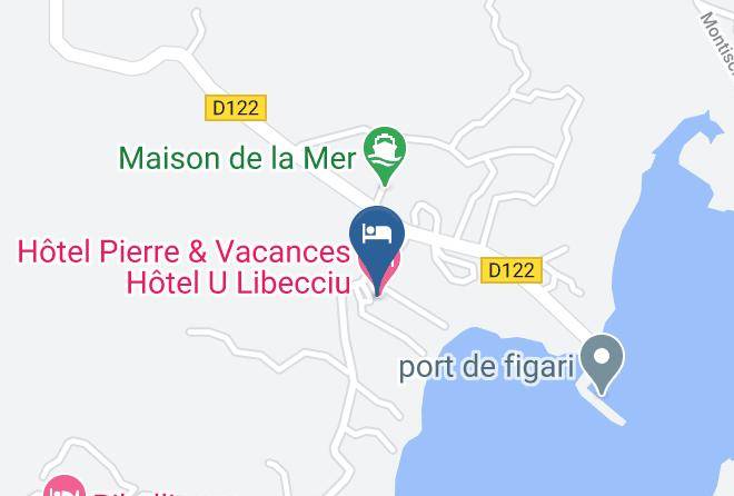 Southernsica - Hotel Maeva U Libecciu Maps