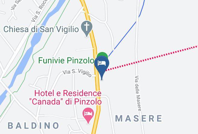 Hotel Maffei Pinzolo Map