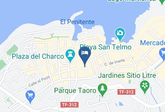 Hotel Maga Pto Cruz Map