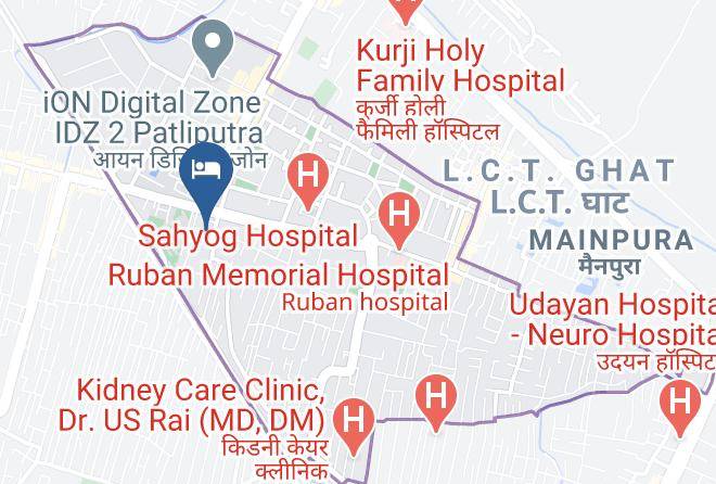 Patna - Hotel Magadh Empire Maps