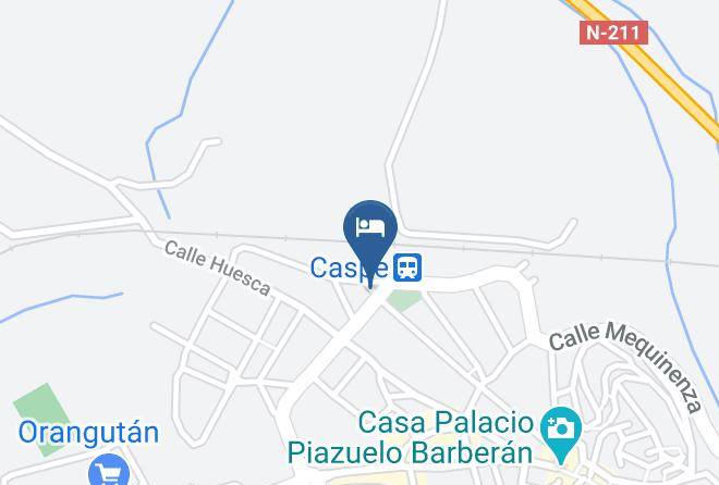Zaragoza - Hotel Magallon Maps