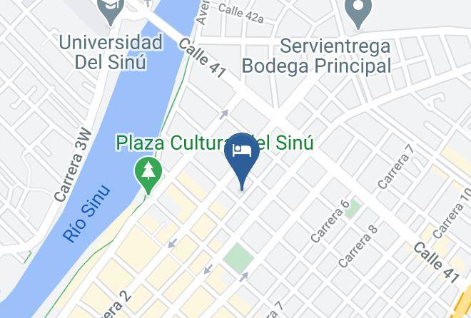 Monteria - Hotel Magangue Maps