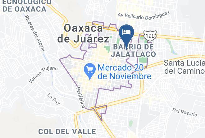 Oaxaca De Juarez - Hotel Magda Maps