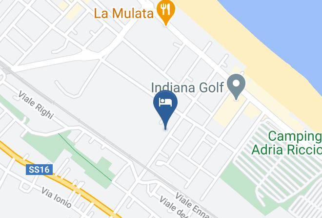 Rimini - Hotel Magda Maps