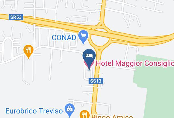 Treviso - Hotel Maggior Consiglio Maps