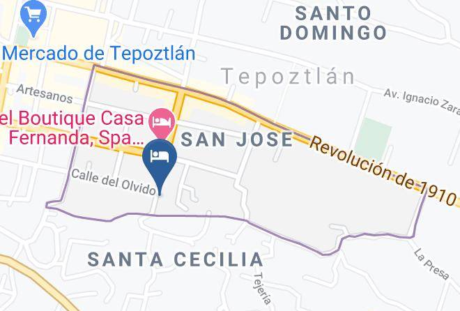 Tepoztlan - Hotel Maggy Maps