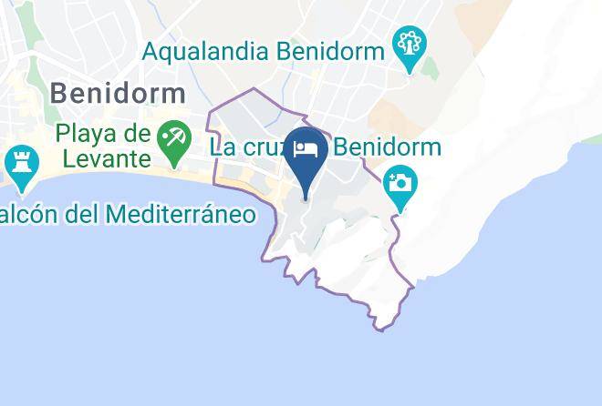 Hotel Magic Aqua Rock Gardens Map