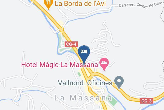 La Massana - Hotel Magic Ski Maps