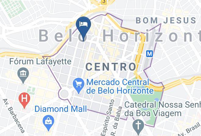 Belo Horizonte - Hotel Magnata Maps
