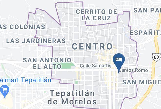 Tepatitlan De Morelos - Hotel Magno Tepatitlan Maps