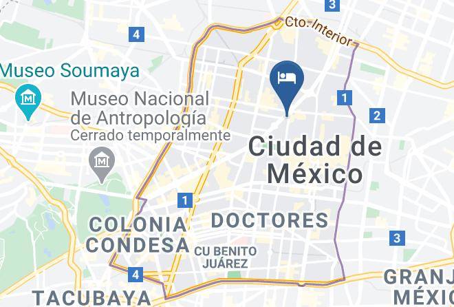 Cuauhtemoc - Hotel Magnolia Maps