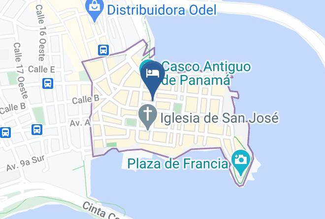 San Felipe - Hotel Magnolia Inn Casco Viejo Maps