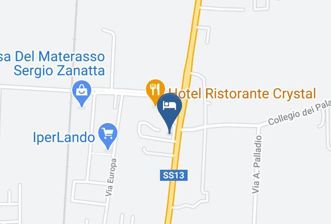 Treviso - Hotel Magnolia Maps