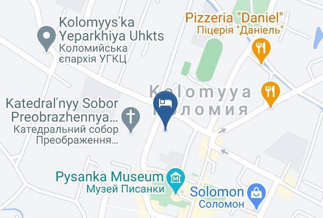 Kolomyya - Hotel Magnoliya Maps