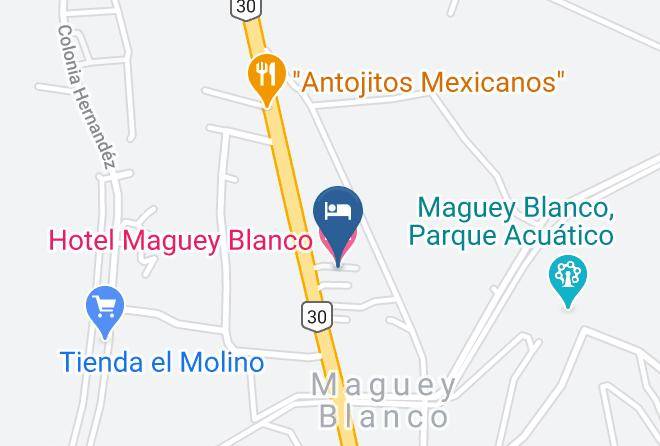 Ixmiquilpan - Hotel Maguey Blanco Maps
