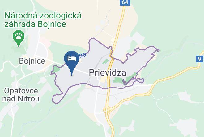 Prievidza - Hotel Magura Maps