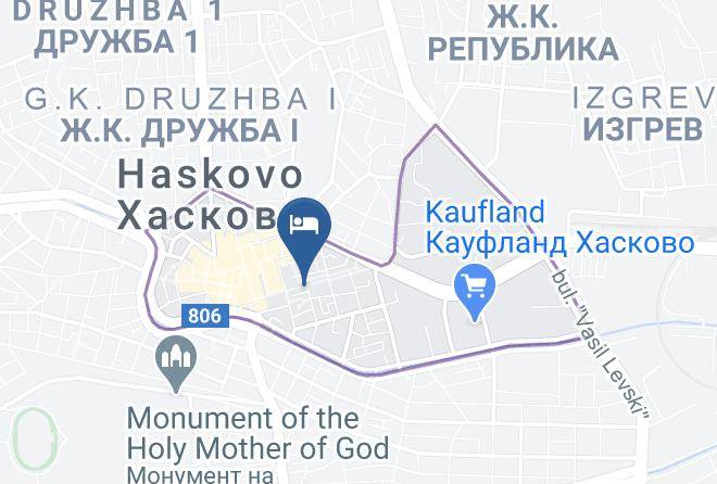 Haskovo - Hotel Magura Maps