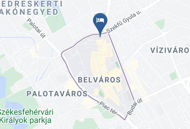 Szekesfehervar - Hotel Magyar Kiraly Maps