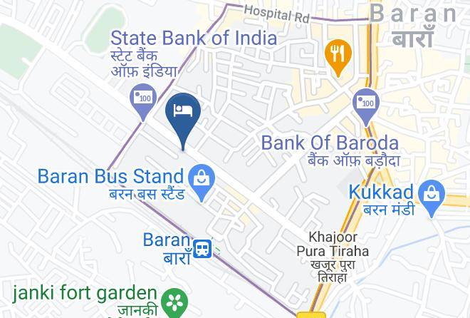 Baran - Hotel Mahak Maps