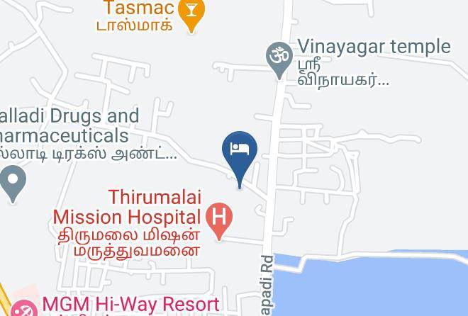 Wallajah - Hotel Mahalakshmi Maps