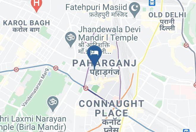 Paharganj - Hotel Mahalaxmi Dx Maps