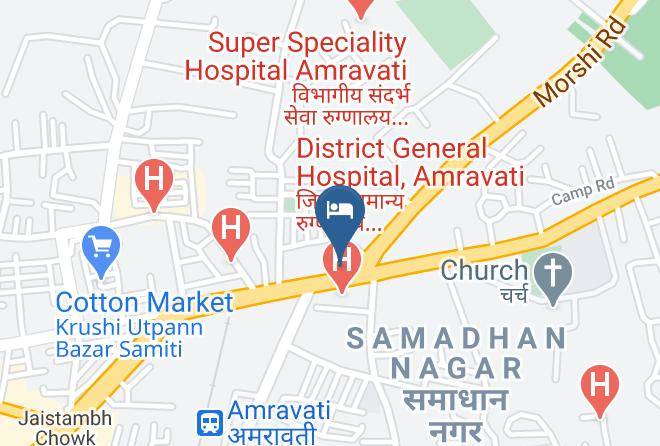 Amravati - Hotel Maharaja Maps